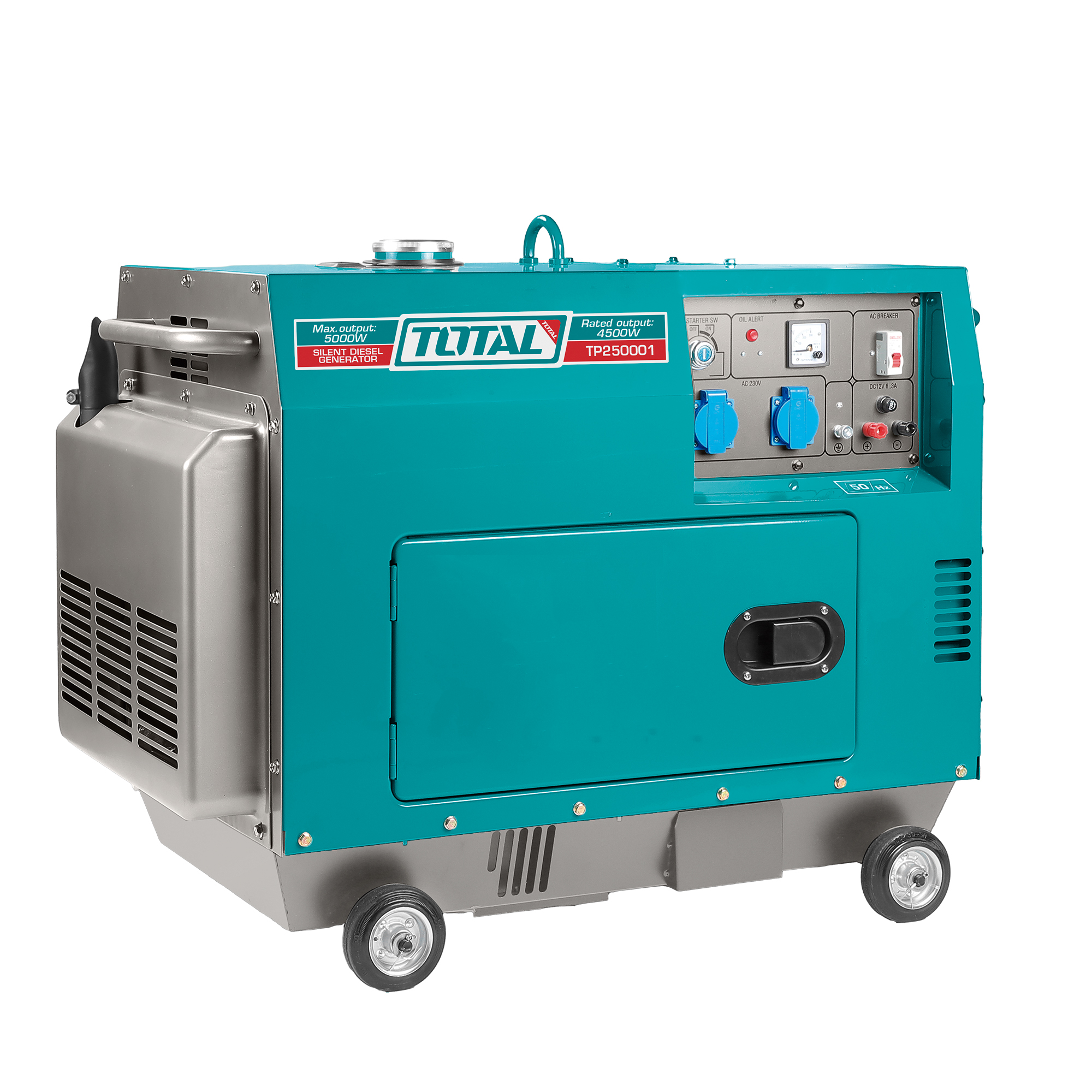 GERADOR diesel insonorizado 5.0 kW - Monofásico TP250001 | 5.0 kW