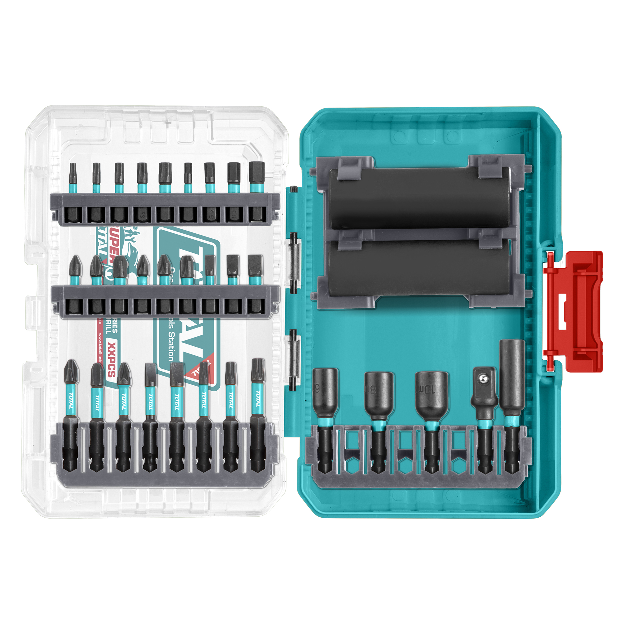 Caixa de 33 pontas de impacto + porta-pontas TACSDL63306