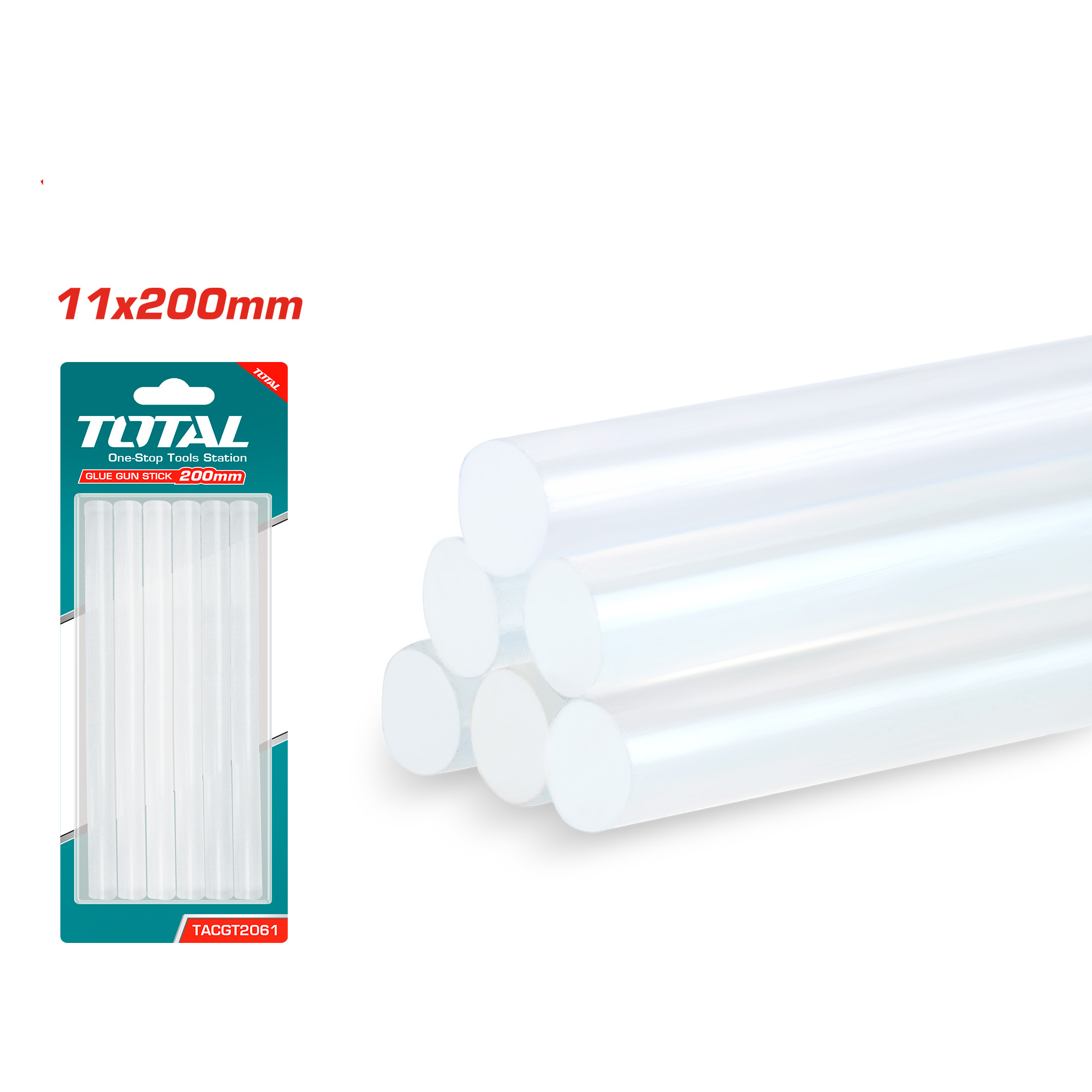 Bastão de cola TACGT2061 | Ø11,2 x 200 mm