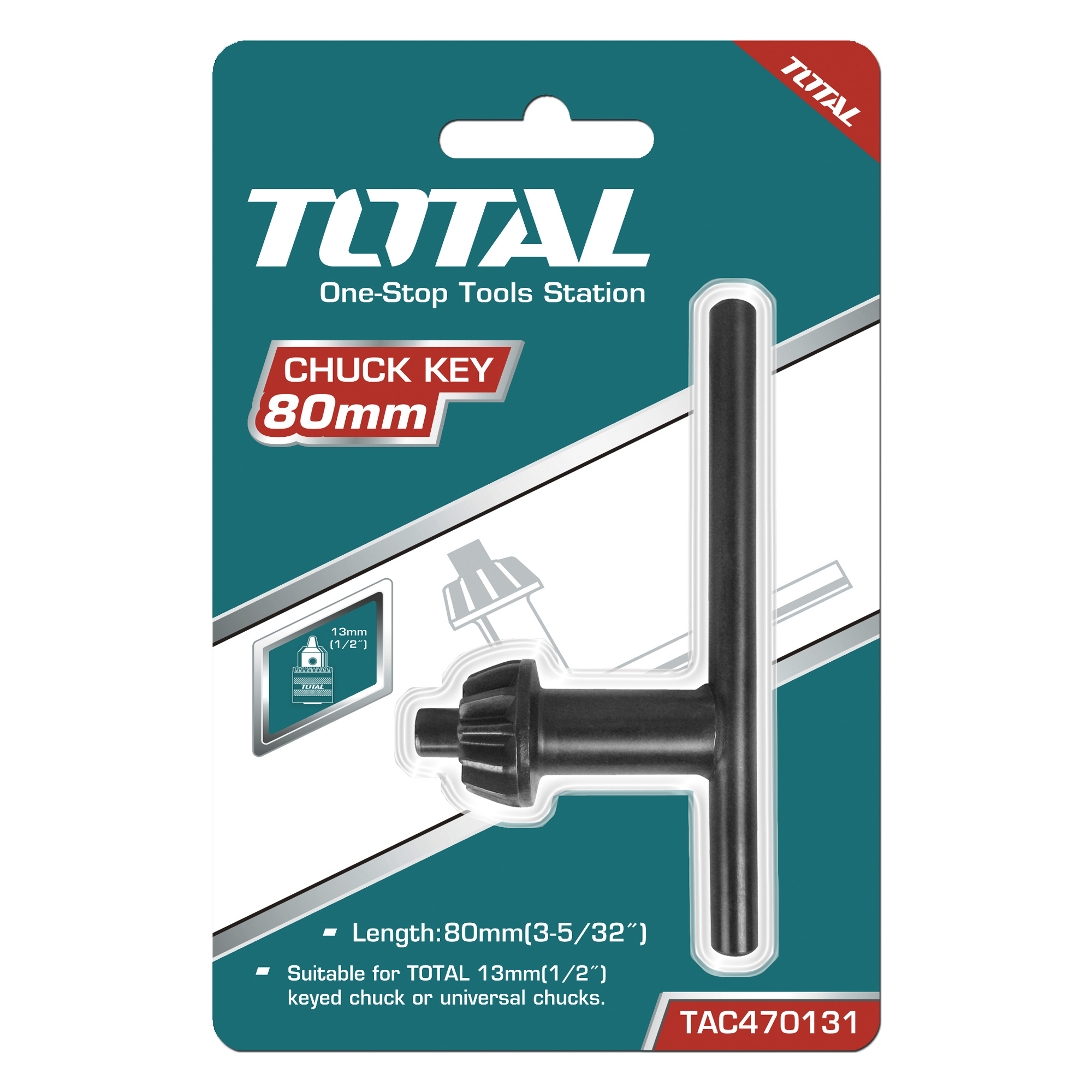 Chave de mandril TAC470131 | 80 mm