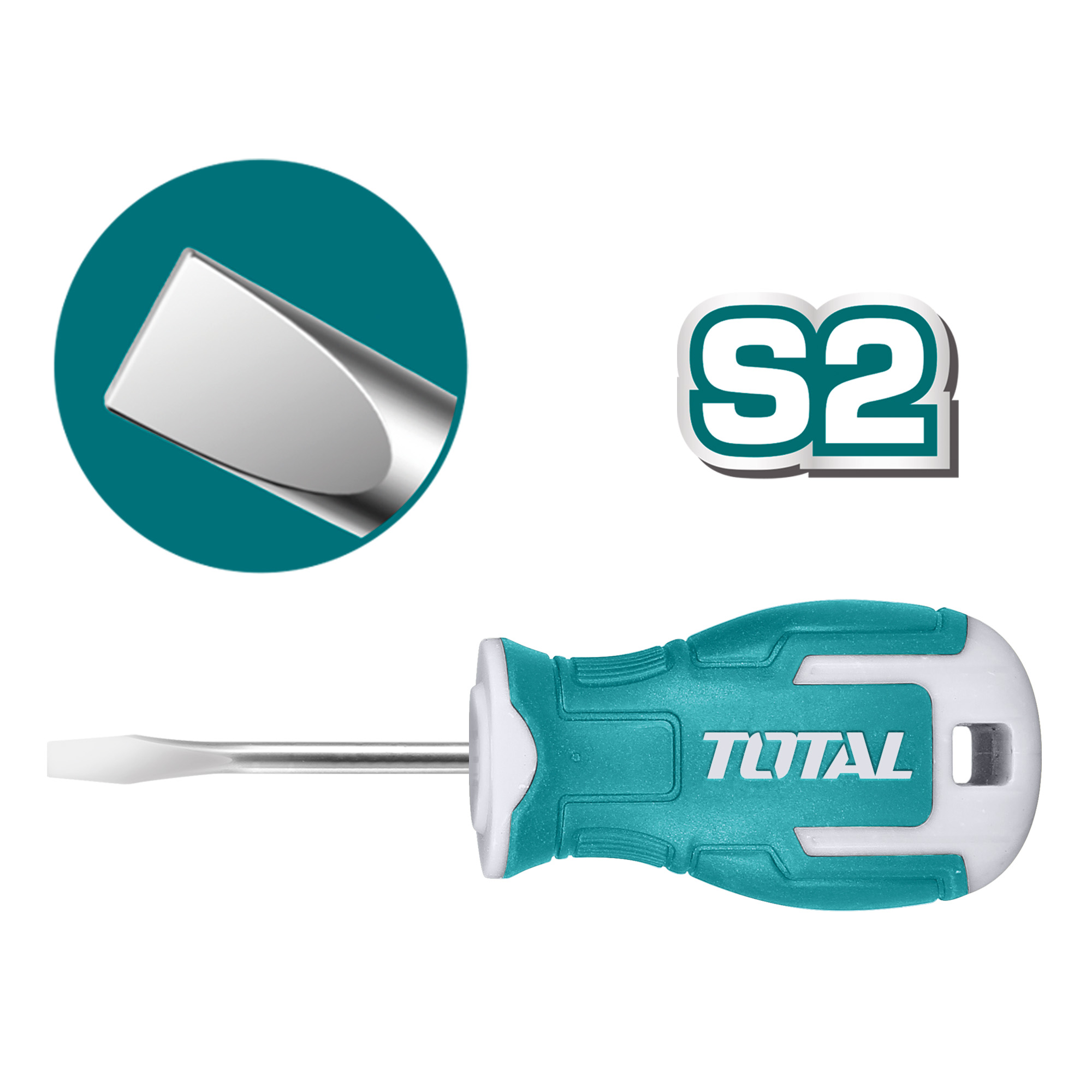 Flat-tip screwdriver THT266038 | SL6.5 x 38 mm | Steel