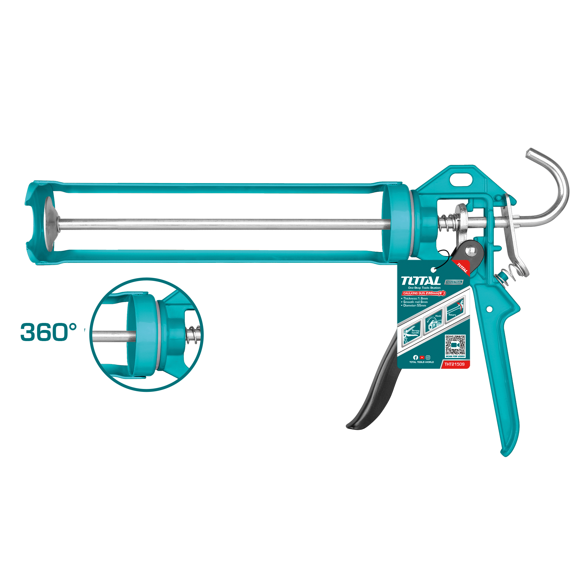 Pistola de silicone  THT21509 | 230 mm
