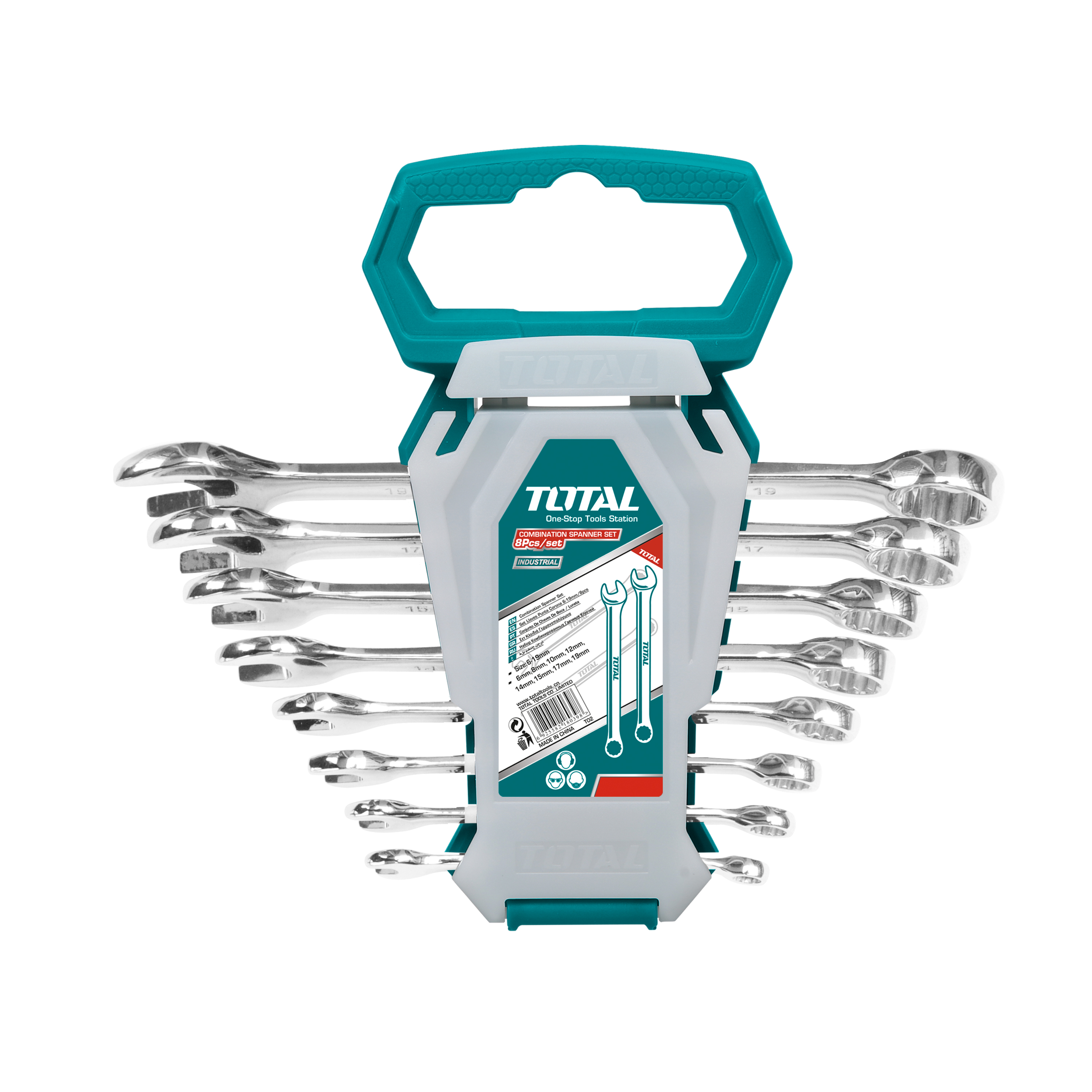 Set of 8 combination wrenches  THT102286