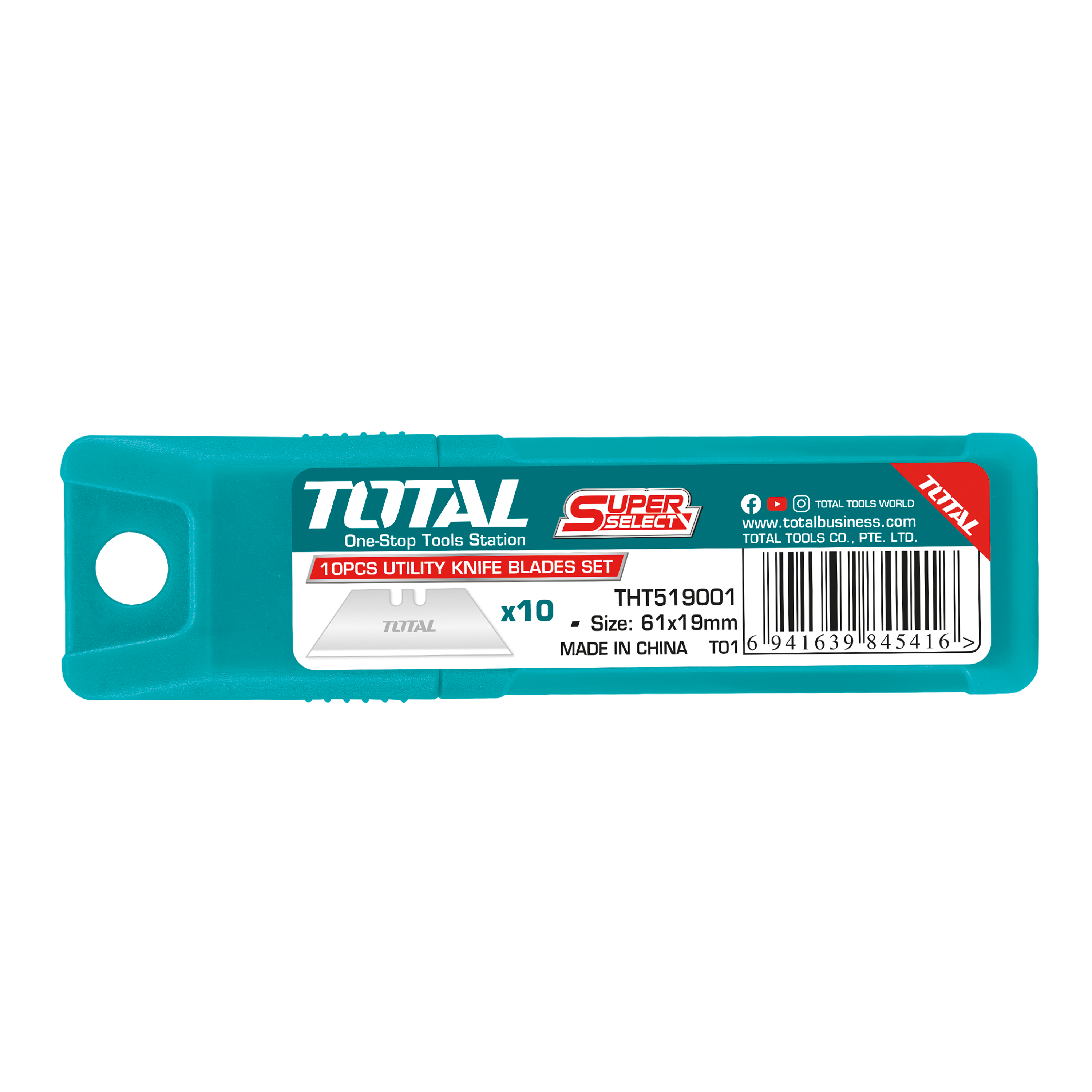 Lâminas de substituição para cutter THT519001 | 61 x 19 mm