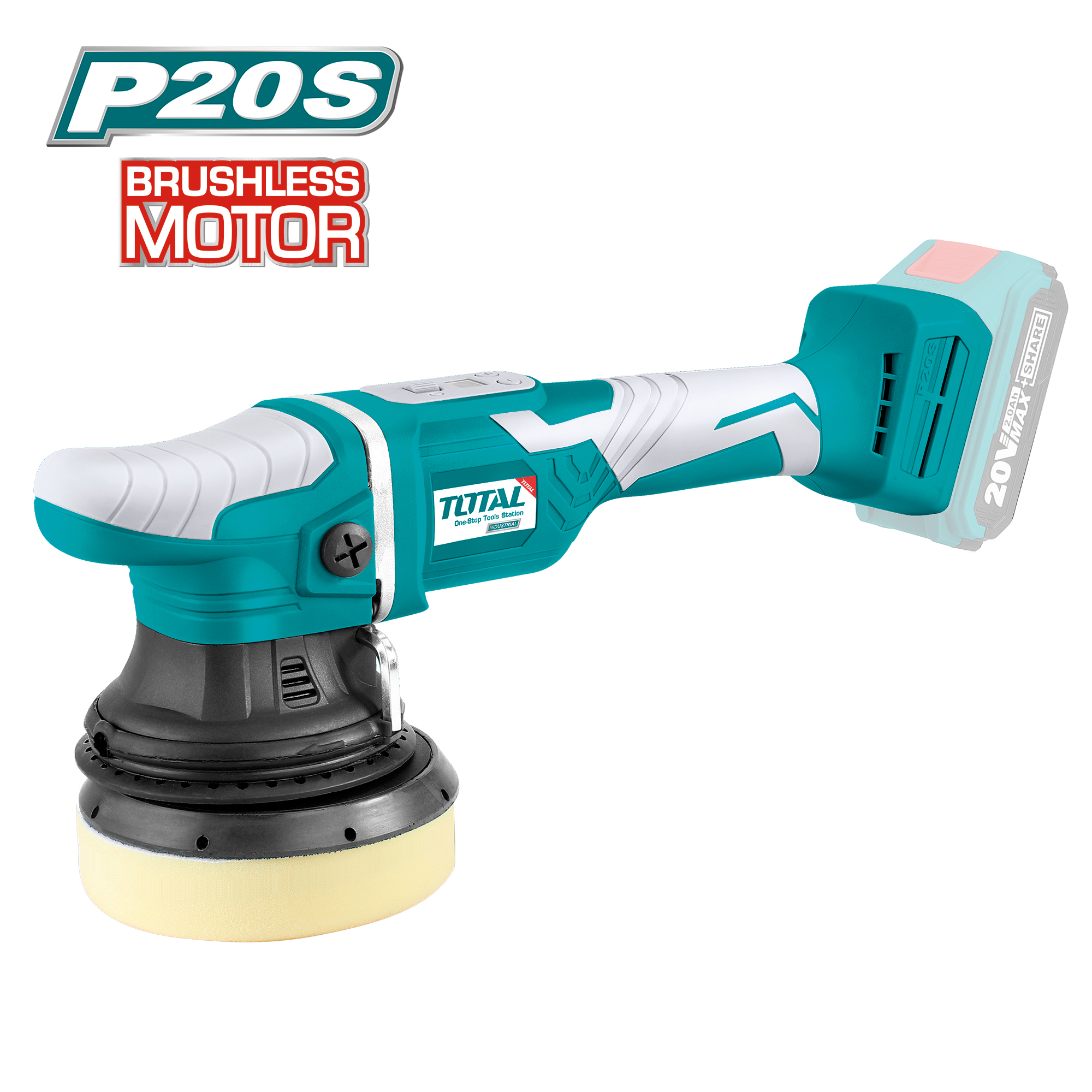 Polidora roto-orbital a bateria TAPLI2002 | 20 V