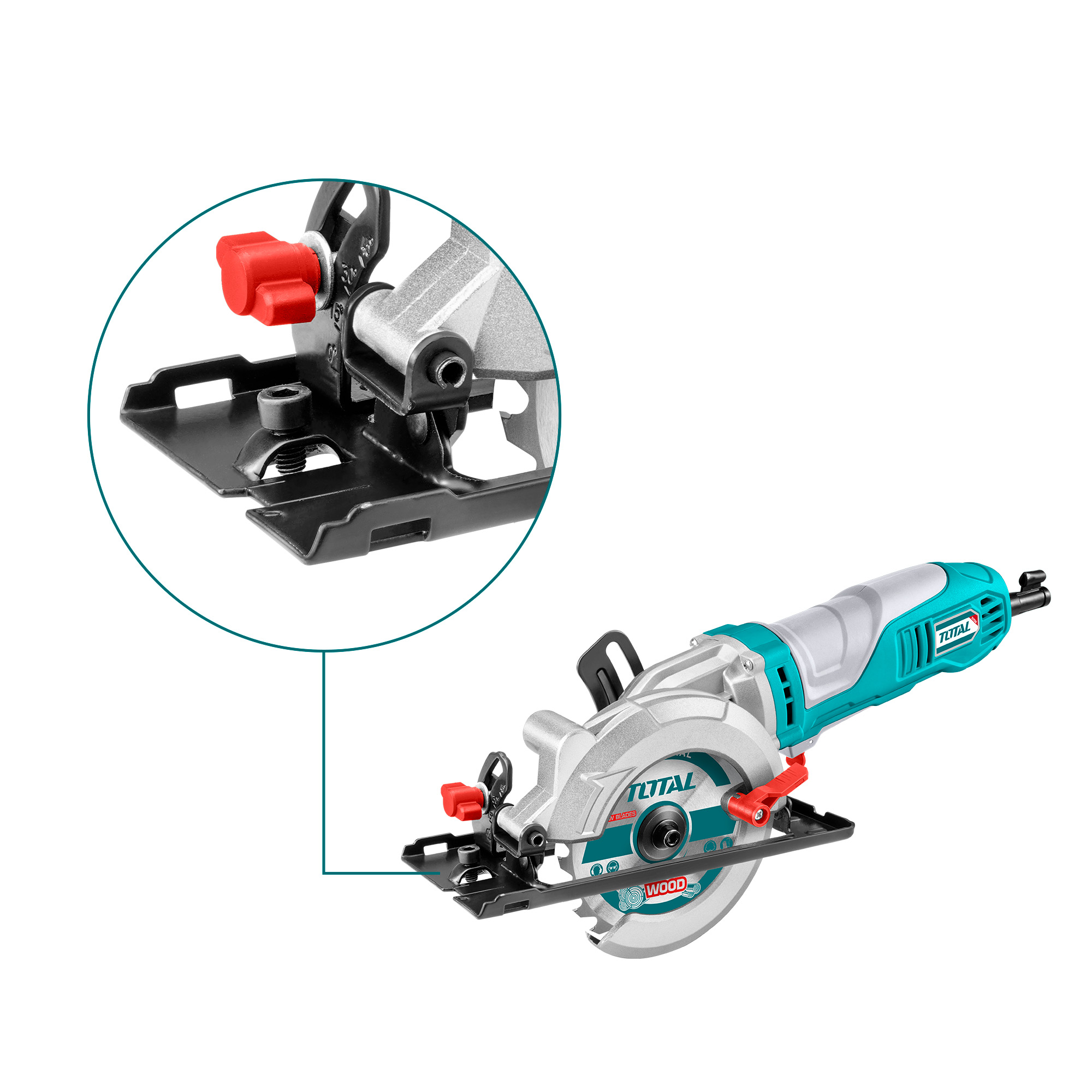 Mini serra rotativa TMFS7501 | 750 W