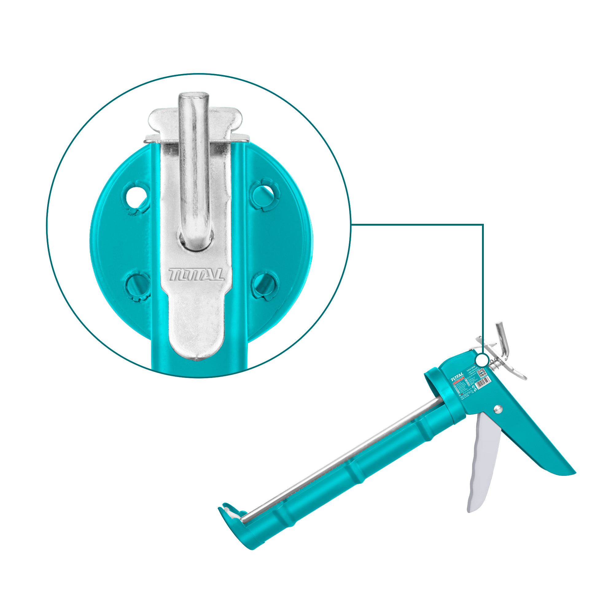 Pistola de silicone THT21809 | 230 mm