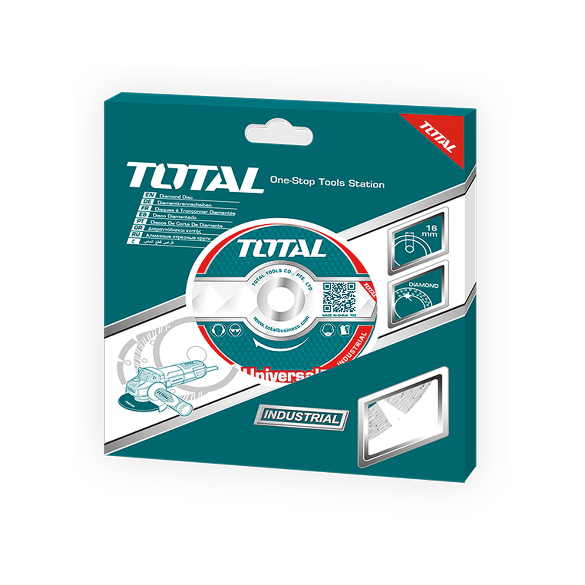 Disco diamantado caçador de parede TAC111254 | Ø125 mm