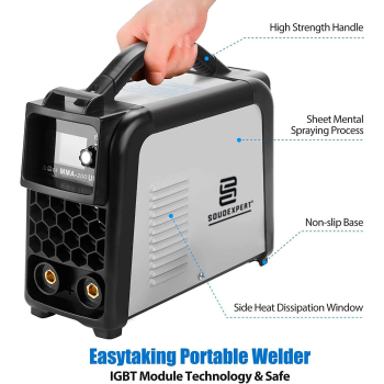 SOUDEXPERT - Máquina de soldar Inversor MMA+TIG LIFT 200A
