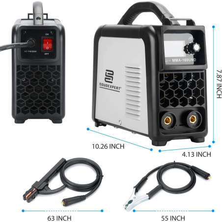 SOUDEXPERT - Máquina de soldar Inversor MMA+TIG LIFT 180A