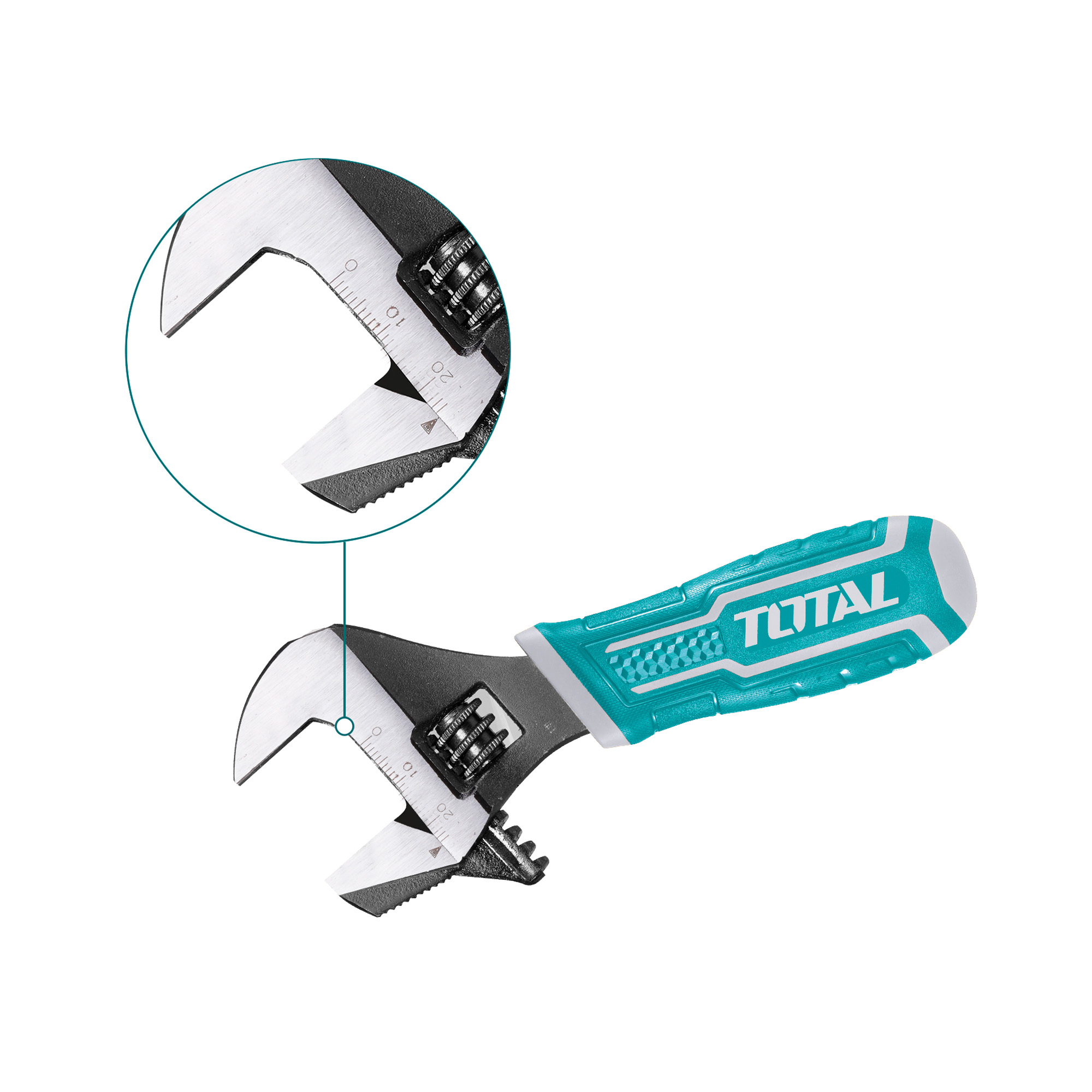 Chave inglesa mini com maxilar reversível THT1016S | 156 mm