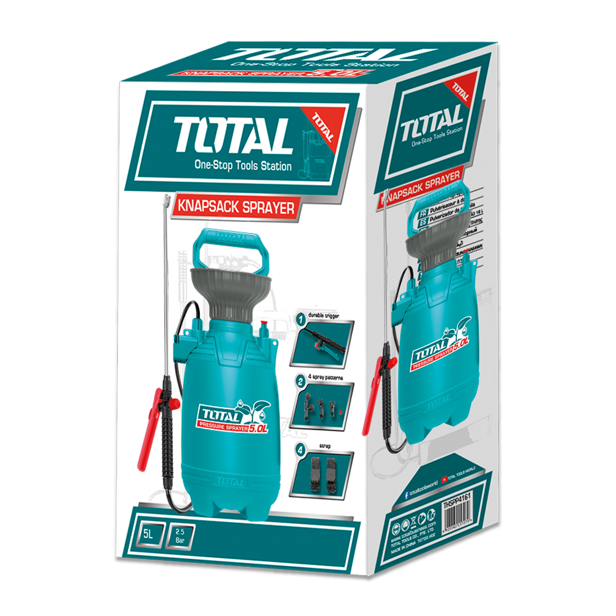 Pulverizador com lança THSPP30 | 5 l