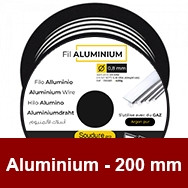 Bobina diâmetro 200 mm para soldadura de ALUMÍNIO