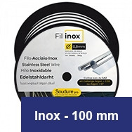 Bobine diâmetro 100 mm para soldadura INOX