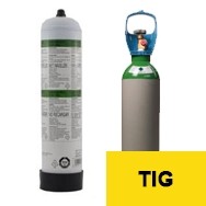 Garrafa de gás de soldadura TIG