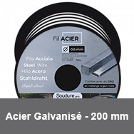 Bobina diâmetro 200 mm para soldadura de aço galvanizado