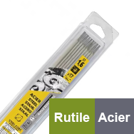 Électrode rutile pour soudure ACIER
